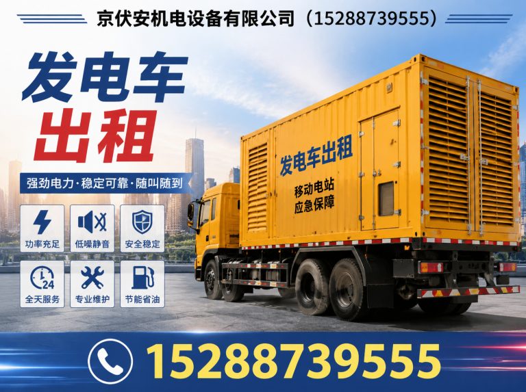 张家界发电车租赁展示图